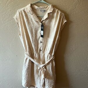 Beige Romper